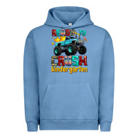 Pigment Pebble Blue ready to school crush kindergarten Urban Hoodie - AdoDesignShop