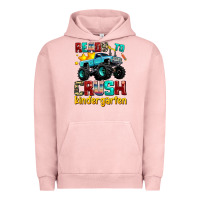 Pigment Salmon ready to school crush kindergarten Urban Hoodie - AdoDesignShop