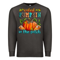 Smoke Cutest pumpkin in the patch Premium Sweatshirt - RanaPortraitStore