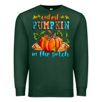 Sports Green Cutest pumpkin in the patch Premium Sweatshirt - RanaPortraitStore