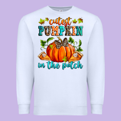 Premium Sweatshirt Cutest pumpkin in the patch