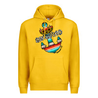 Lemon anchored Premium Hoodie - CowhideDigitalArt