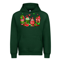 Forest Green watermelon coffee cups Urban Hoodie - AdoDesignShop