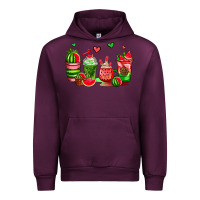 Mauve Wine watermelon coffee cups Urban Hoodie - AdoDesignShop