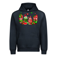 Navy watermelon coffee cups Urban Hoodie - AdoDesignShop
