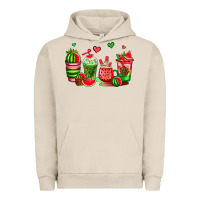 Pigment French Oak watermelon coffee cups Urban Hoodie - AdoDesignShop