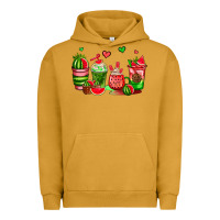 Pigment Peanut Butter watermelon coffee cups Urban Hoodie - AdoDesignShop
