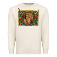 Sandshell Fall Cow Premium Sweatshirt - RanaPortraitStore