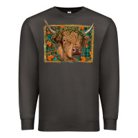 Smoke Fall Cow Premium Sweatshirt - RanaPortraitStore
