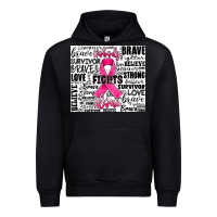 Black breast cancer nobody fights alone Urban Hoodie - JahusDesignShop
