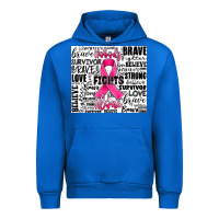Cobalt breast cancer nobody fights alone Urban Hoodie - JahusDesignShop