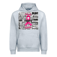Heather Grey breast cancer nobody fights alone Urban Hoodie - JahusDesignShop