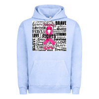 Pigment Grape Ice breast cancer nobody fights alone Urban Hoodie - JahusDesignShop
