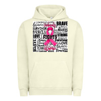 Pigment Pistachio breast cancer nobody fights alone Urban Hoodie - JahusDesignShop