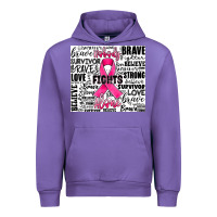Tulip breast cancer nobody fights alone Urban Hoodie - JahusDesignShop