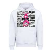 White breast cancer nobody fights alone Urban Hoodie - JahusDesignShop