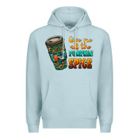Watercolor Give Me All The Pumpkin Spice Premium Hoodie | Teevron