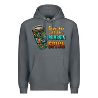 Rock watercolor give me all the pumpkin spice Premium Hoodie - RanaPortraitStore