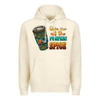 Sandshell watercolor give me all the pumpkin spice Premium Hoodie - RanaPortraitStore