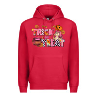 Cardinal trıck or treat Premium Hoodie - AdoDesignShop
