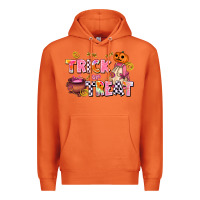 Carrot trıck or treat Premium Hoodie - AdoDesignShop