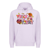 Lilac trıck or treat Premium Hoodie - AdoDesignShop