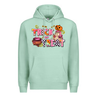 Seafoam trıck or treat Premium Hoodie - AdoDesignShop