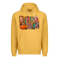 Mustard blessed thanksgiving Premium Hoodie - FaDigitalArtStudio