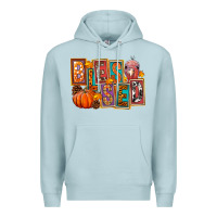 Blue Mist blessed thanksgiving Premium Hoodie - FaDigitalArtStudio