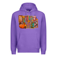 Purple blessed thanksgiving Premium Hoodie - FaDigitalArtStudio