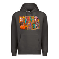 Smoke blessed thanksgiving Premium Hoodie - FaDigitalArtStudio