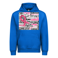 Cobalt breast cancer ribbon Urban Hoodie - JahusDesignShop