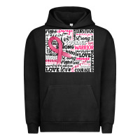 Pigment Black breast cancer ribbon Urban Hoodie - JahusDesignShop