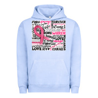 Pigment Grape Ice breast cancer ribbon Urban Hoodie - JahusDesignShop
