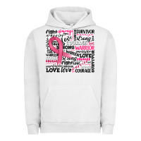 Pigment Lunar Rock breast cancer ribbon Urban Hoodie - JahusDesignShop