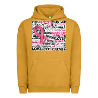 Pigment Peanut Butter breast cancer ribbon Urban Hoodie - JahusDesignShop