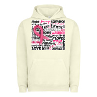 Pigment Pistachio breast cancer ribbon Urban Hoodie - JahusDesignShop