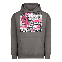 Pigment Tornado breast cancer ribbon Urban Hoodie - JahusDesignShop