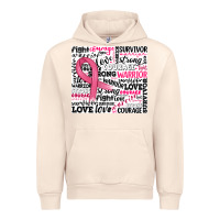 Sandshell breast cancer ribbon Urban Hoodie - JahusDesignShop