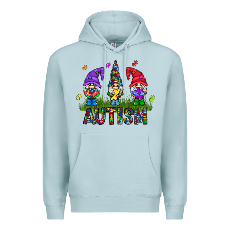 Autism Gnome Premium Hoodie by CowhideDigitalArt | Teevron