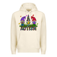 Tofu autism Gnome Premium Hoodie - CowhideDigitalArt
