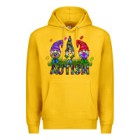 Lemon autism Gnome Premium Hoodie - CowhideDigitalArt