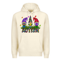 Sandshell autism Gnome Premium Hoodie - CowhideDigitalArt