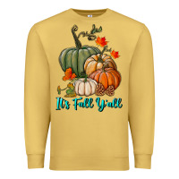 Antique Gold Happy Fall Y'all Pumpkins Premium Sweatshirt - RanaPortraitStore