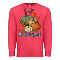 Cardinal Happy Fall Y'all Pumpkins Premium Sweatshirt - RanaPortraitStore