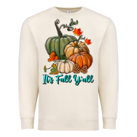 Sandshell Happy Fall Y'all Pumpkins Premium Sweatshirt - RanaPortraitStore