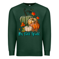 Sports Green Happy Fall Y'all Pumpkins Premium Sweatshirt - RanaPortraitStore