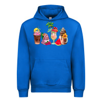 Cobalt summer coffee cups Urban Hoodie - AdoDesignShop