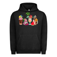 Pigment Black summer coffee cups Urban Hoodie - AdoDesignShop