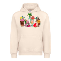 Sandshell summer coffee cups Urban Hoodie - AdoDesignShop